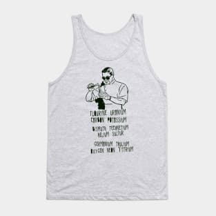 Chicks Dig Science Tank Top